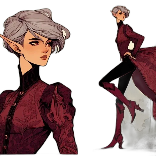concept art, fantasy art, pixel art, watercolor transparent PNG cut-out