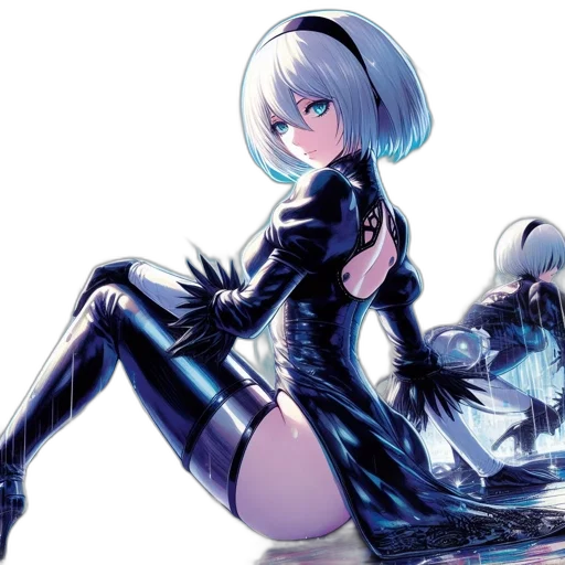 robot, dress, weapon, jacket transparent PNG cut-out