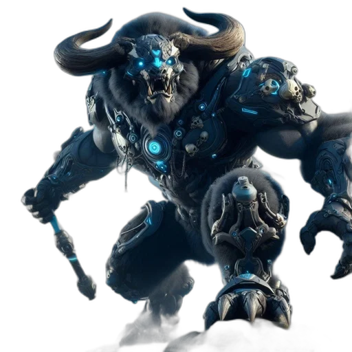 creature, robot, animal, dragon transparent PNG cut-out