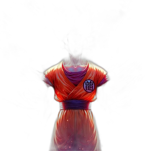dress, jacket, staff, hair transparent PNG cut-out