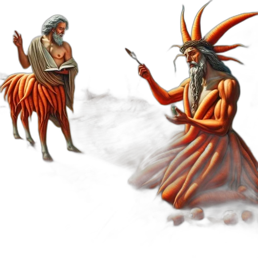 staff, creature, concept art, fantasy art transparent PNG cut-out