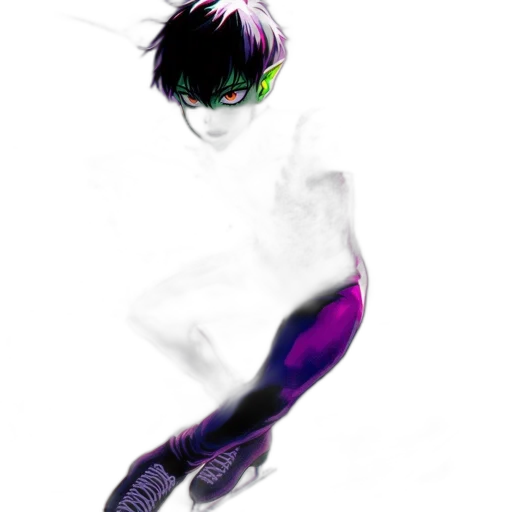creature, robot, mask, staff transparent PNG cut-out