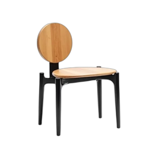 furniture, 3d render, wooden, chair transparent PNG cut-out