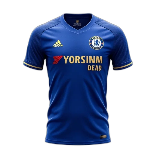 official, adidas, shirt, chelsea transparent PNG cut-out