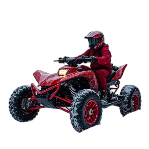 robot, concept art, 3d render, red transparent PNG cut-out
