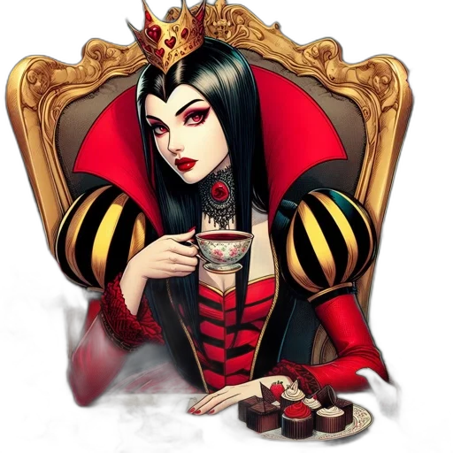 crown, jewelry, staff, fantasy art transparent PNG cut-out