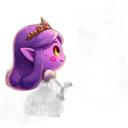 dragon, crown, staff, creature transparent PNG cut-out