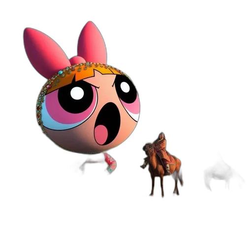 animal, creature, staff, dress transparent PNG cut-out