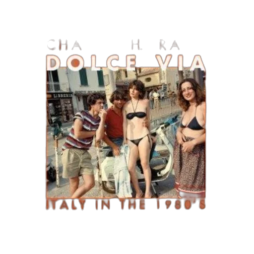 image, cover, dolce, via transparent PNG cut-out