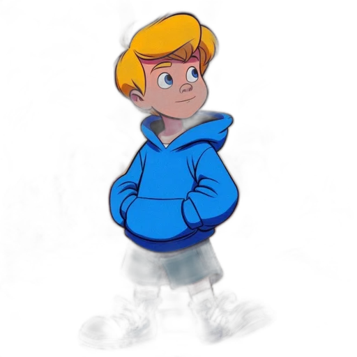 jacket, staff, face, cartoon transparent PNG cut-out