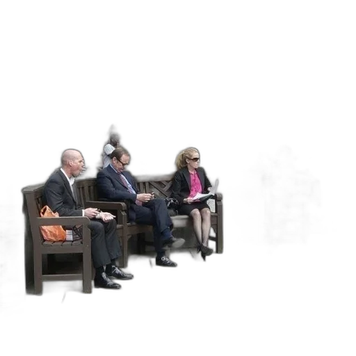 furniture, staff, group, people transparent PNG cut-out