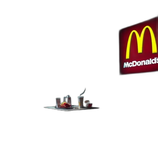 food, robot, weapon, 3d render transparent PNG cut-out