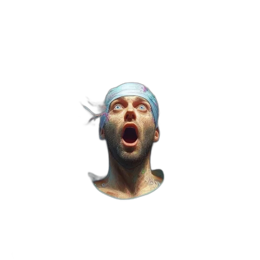 face, hat, mask, creature transparent PNG cut-out