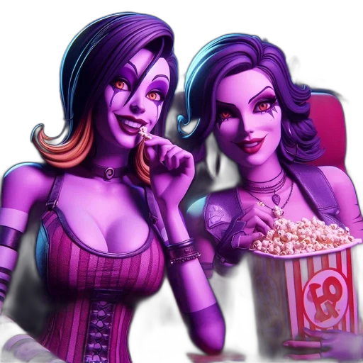 comic book art, concept art, fantasy art, 3d render transparent PNG cut-out