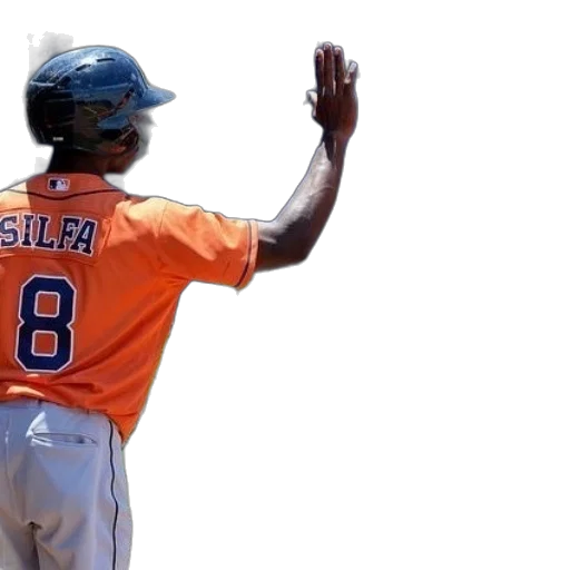 baseball, player, number, his transparent PNG cut-out