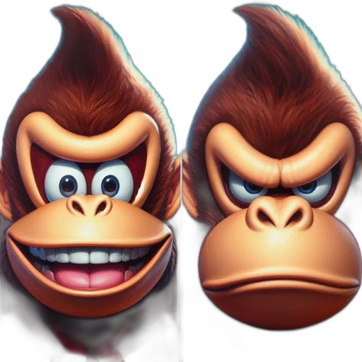 face, mask, animal, concept art transparent PNG cut-out