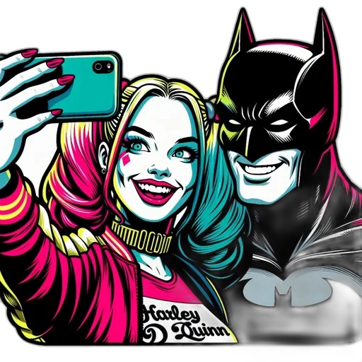 comic book art, cartoon, concept art, iconic transparent PNG cut-out