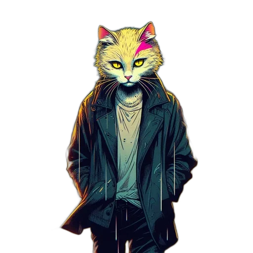 jacket, mask, animal, creature transparent PNG cut-out