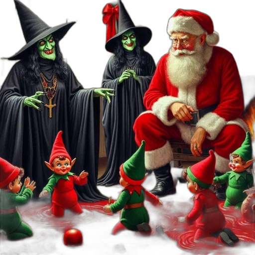 concept art, 3d render, inside, festive transparent PNG cut-out