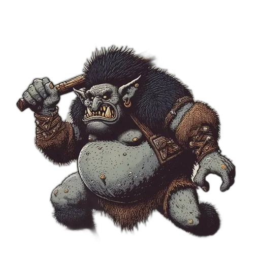 creature, staff, animal, concept art transparent PNG cut-out