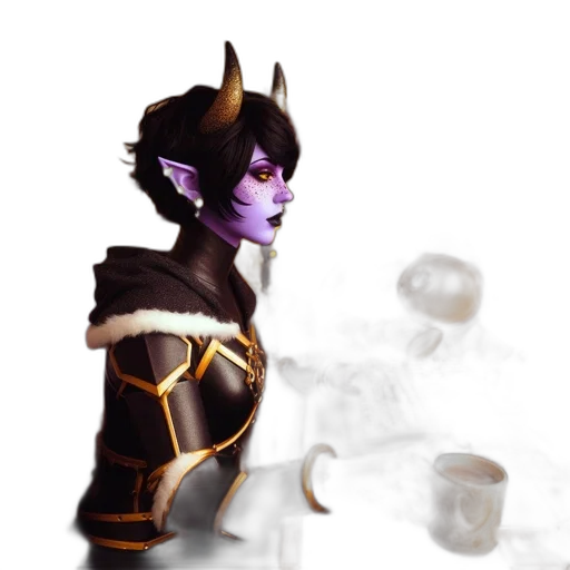 staff, dragon, mask, weapon transparent PNG cut-out