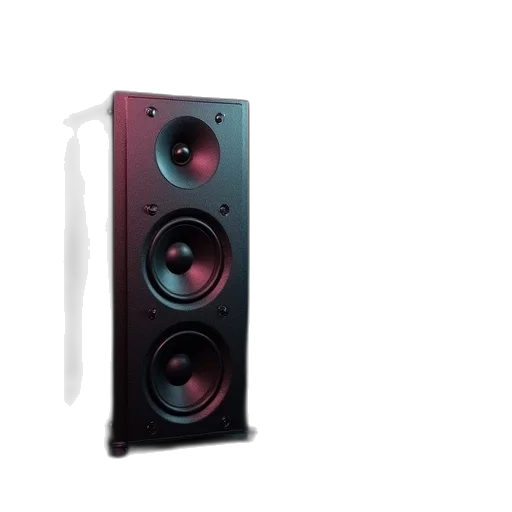 3d render, speaker, system, wireless transparent PNG cut-out