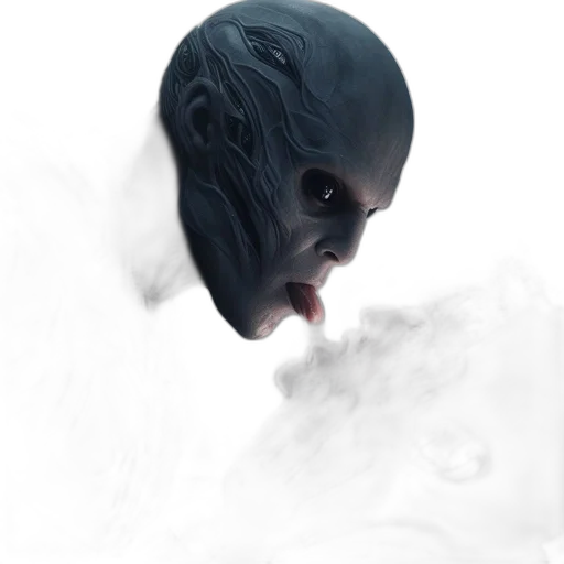 mask, face, creature, robot transparent PNG cut-out