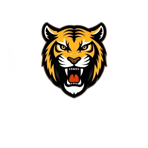 animal, 3d render, close-up, yellow transparent PNG cut-out