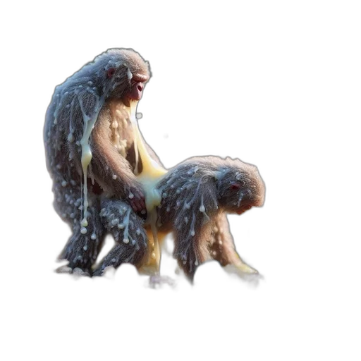creature, hair, animal, mask transparent PNG cut-out