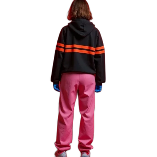 jacket, staff, dress, shoes transparent PNG cut-out