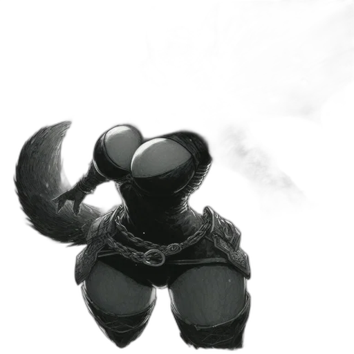 robot, creature, staff, mask transparent PNG cut-out