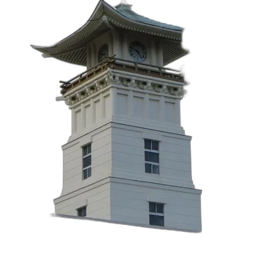building, furniture, hat, staff transparent PNG cut-out