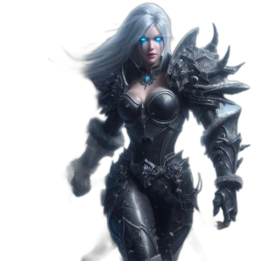concept art, fantasy art, comic book art, 3d render transparent PNG cut-out