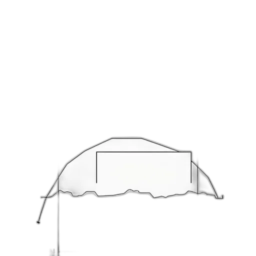 umbrella, furniture, hat, car transparent PNG cut-out