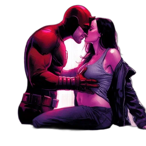 comic book art, concept art, neon lights, fire transparent PNG cut-out
