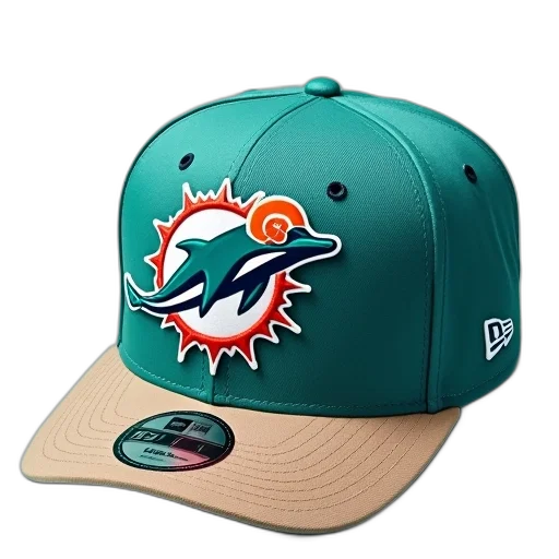 hat, official, miami, dolphins transparent PNG cut-out