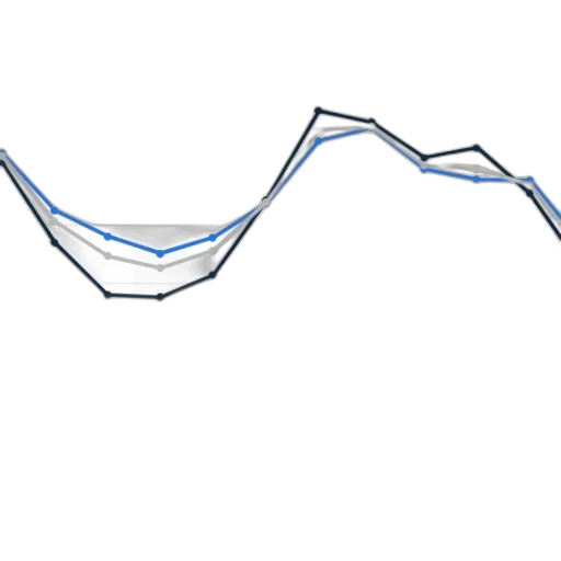 line, graph, showing, trend transparent PNG cut-out