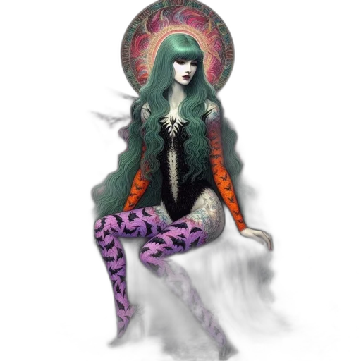 staff, creature, dress, dragon transparent PNG cut-out