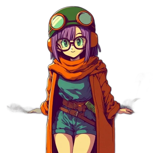 staff, dress, jacket, creature transparent PNG cut-out