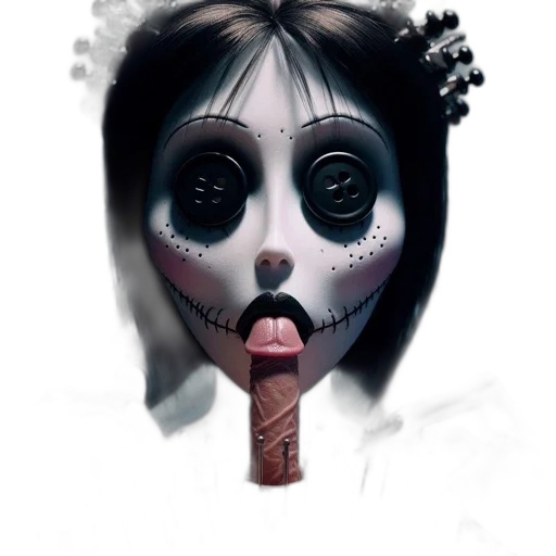 mask, face, staff, creature transparent PNG cut-out