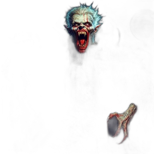 mask, creature, face, staff transparent PNG cut-out