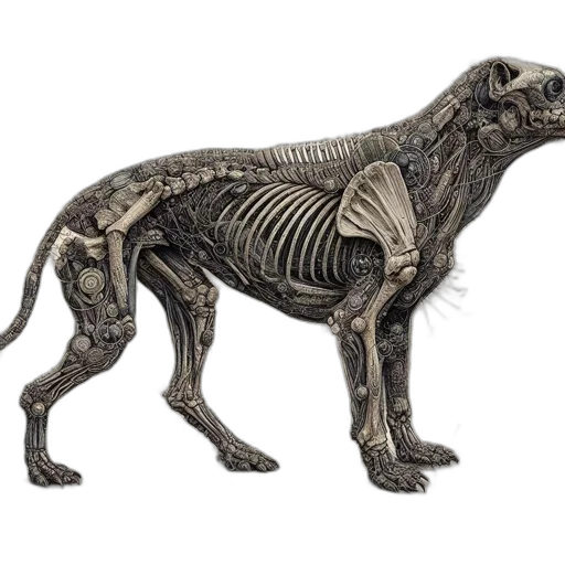 animal, creature, dragon, 3d render transparent PNG cut-out