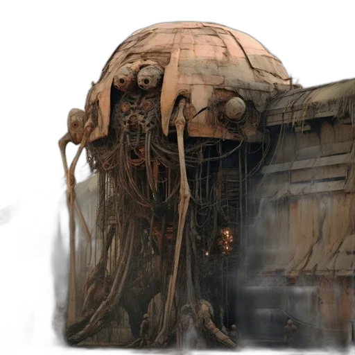 car, creature, robot, concept art transparent PNG cut-out