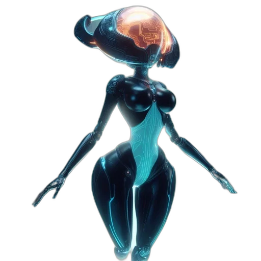 robot, dress, creature, mask transparent PNG cut-out