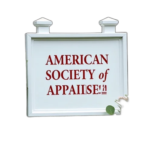 white, sign, american, society transparent PNG cut-out