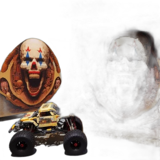 mask, car, creature, face transparent PNG cut-out