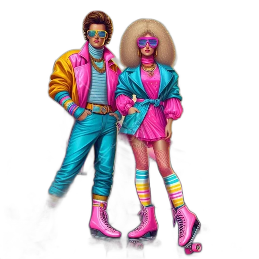 jacket, shoes, concept art, 3d render transparent PNG cut-out