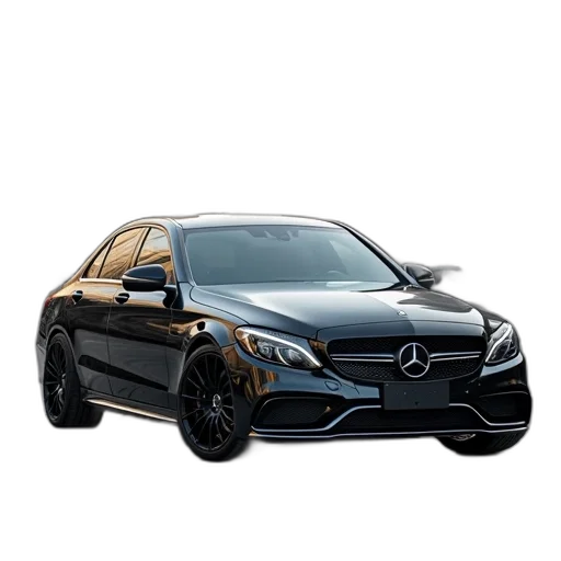 car, 3d render, photorealistic, mercedes transparent PNG cut-out