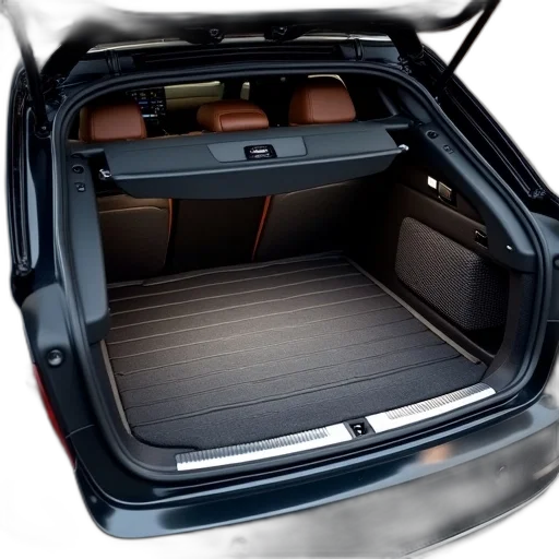 car, trunk, mat, bmw transparent PNG cut-out
