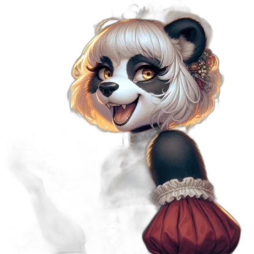 mask, staff, face, creature transparent PNG cut-out